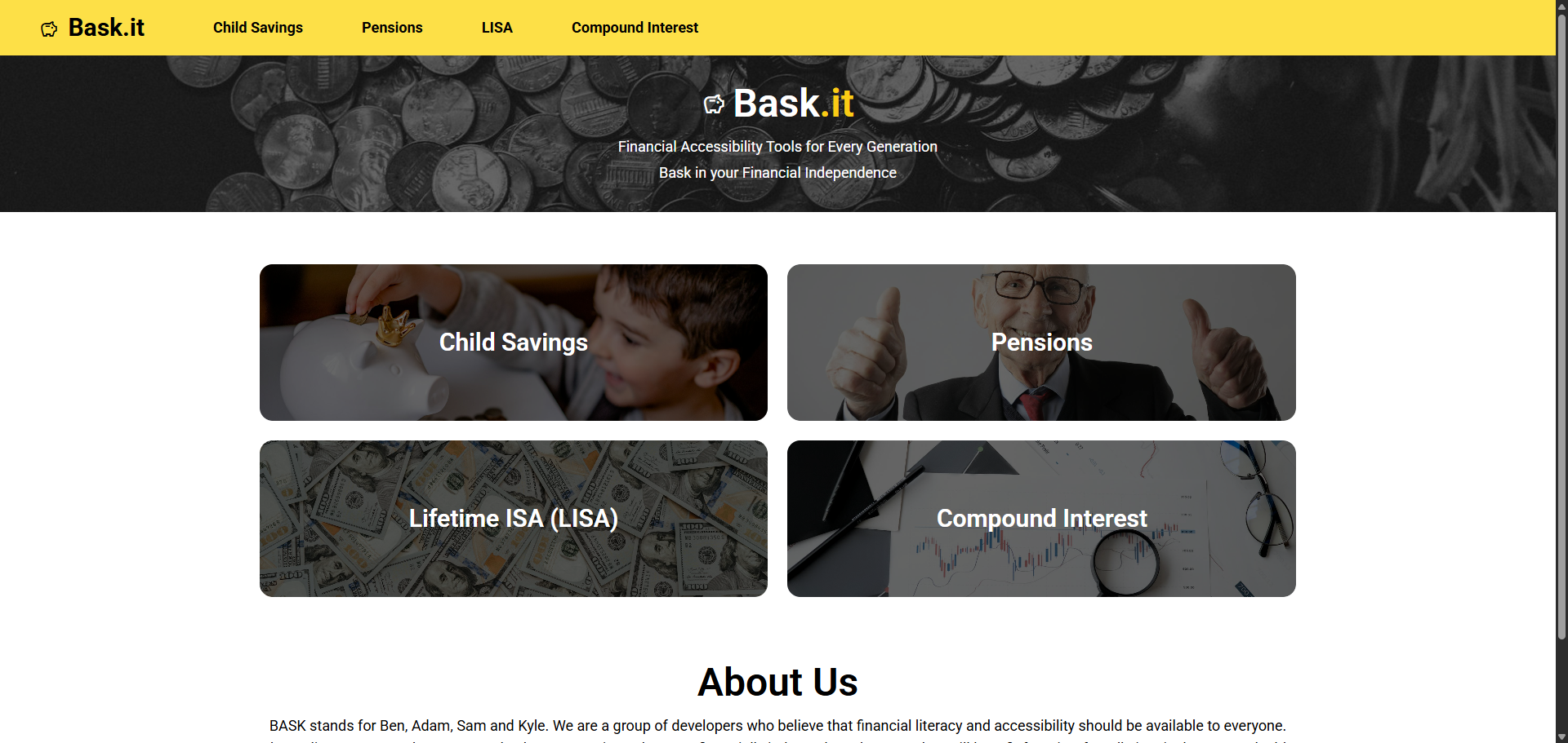 Baskit (Hackathon Winner)